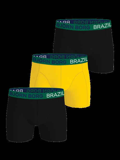 COTTON STRETCH BOXER BRAZIL 3p, MULTIPACK 1