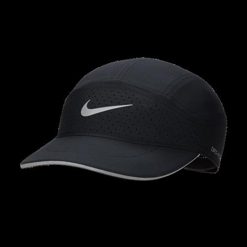 Ustruktureret Nike Fly Dri-FIT ADV-kasket med reflekterende design - sort