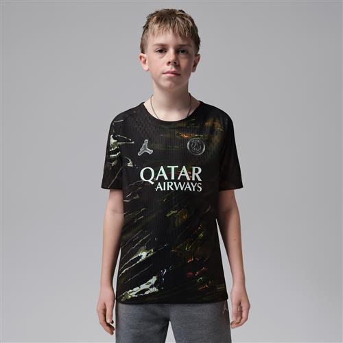 Paris Saint-Germain 2026 Match Night Edition Jordan Dri-FIT ADV Authentic-fodboldtrøje til større børn - sort