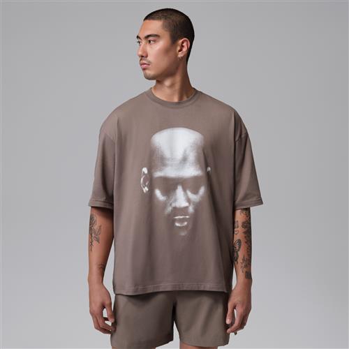 Grafisk Jordan Dri-FIT Sport-T-shirt til mænd - grå