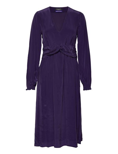 Scotch & Soda | Knotted Waist Detail V-Neck Dress | M