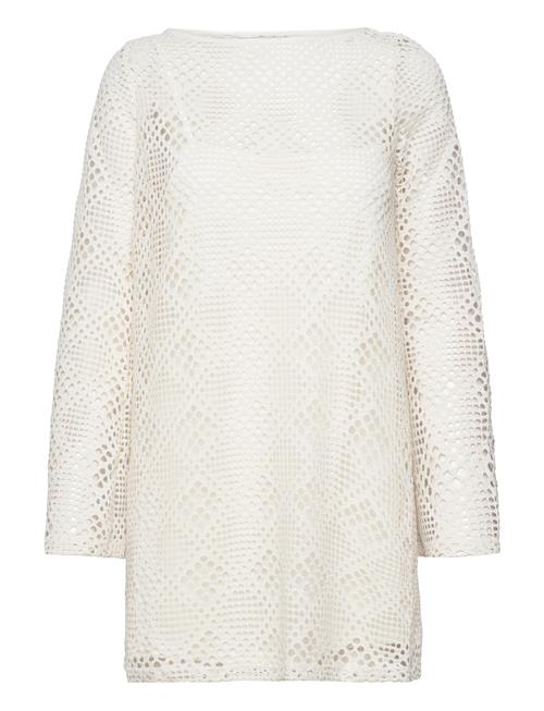 Mango | Geometric-Pattern Openwork Dress | S