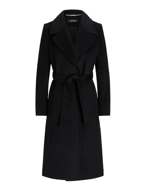 Lauren Ralph Lauren | Belted Wool-Blend Wrap Coat | 38