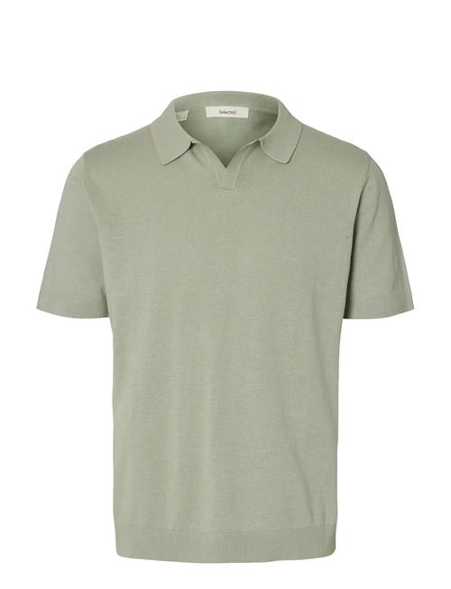 Selected | Slhmattis Ss Linen Blend Open Polo Noos | S