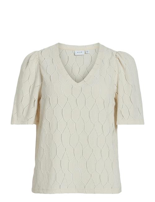 Vila | Vimarcella V-Neck 2/4 Top/R | XS