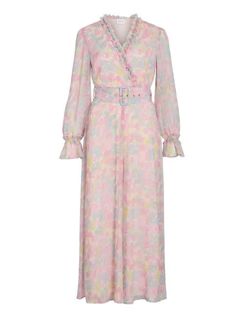 Vila | Viemma L/S Belt Maxi Dress/Dc/Ka | 38