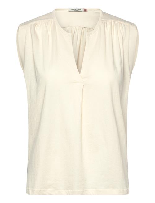 Scotch & Soda | Drapey V-Neck T-Shirt | XL