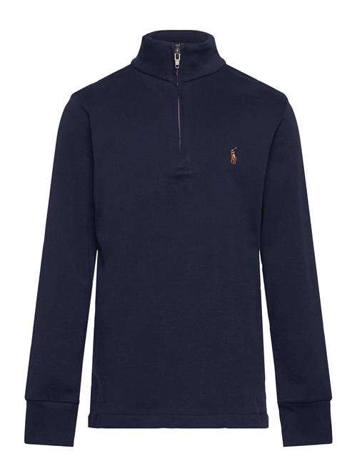 Ralph Lauren Kids | Cotton Interlock Quarter-Zip Pullover | 163-174