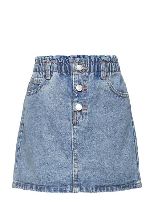 Mango | Denim Paperbag Skirt | 12