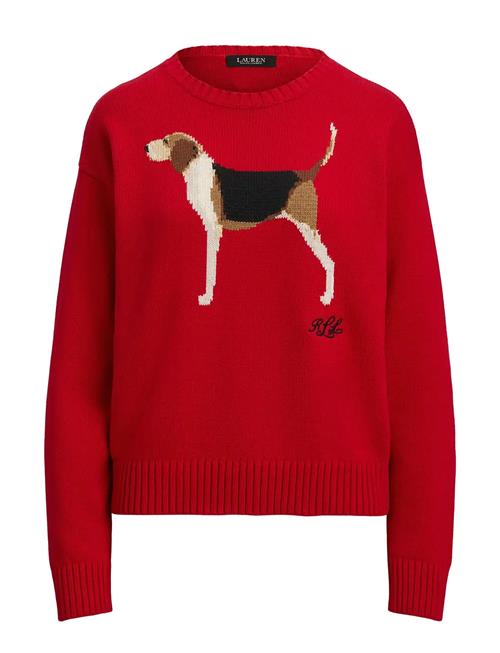 Lauren Ralph Lauren | Intarsia-Knit Foxhound Cotton Sweater | M