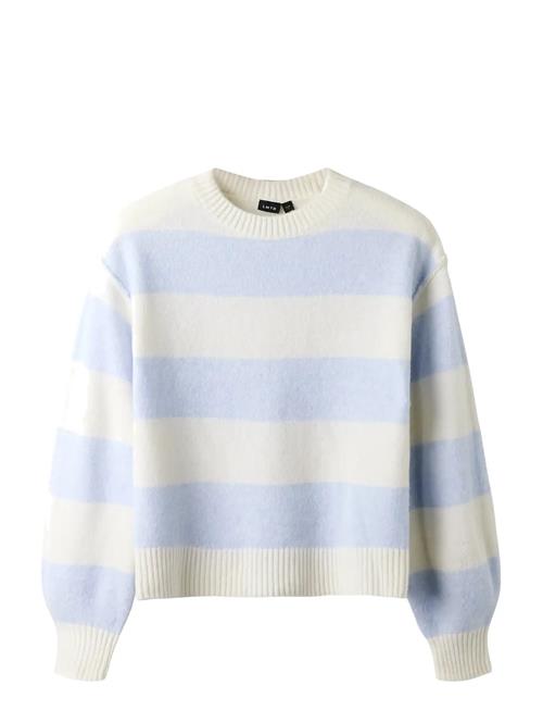 LMTD | Nlfbynthe Stripe Ls Short Knit | 158-164