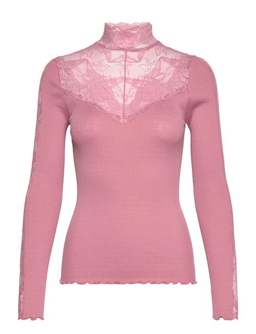 Rosemunde | Rwbeatha Silk Ls Lace T-Neck T-Shir | M