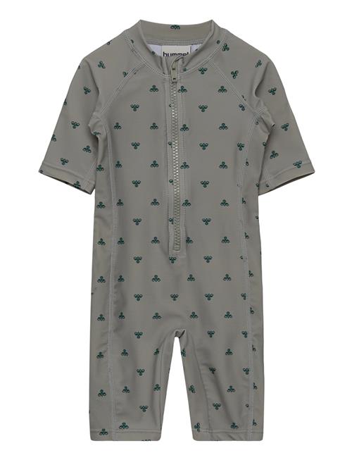 Hummel | Hmlmini Bee Aop Swimsuit 3/4 Sl | 74