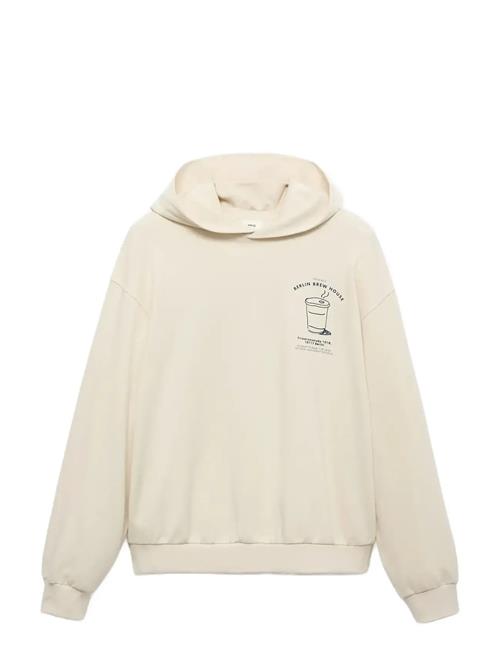 Mango | Graphic Hooded Sweatshirt | XS