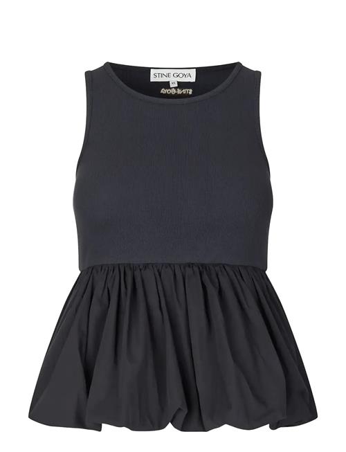 STINE GOYA | Rib / Light Cotton, Sleeveless Balloon Top | L