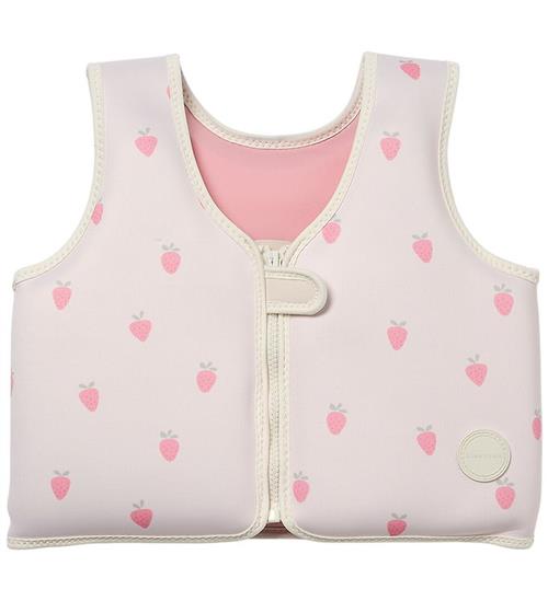 SunnyLife Svømmevest - 3-6 År - Strawberry Sunshine