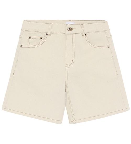 Grunt Shorts - Denim - GrGlori - Mid-Rise - Raw White