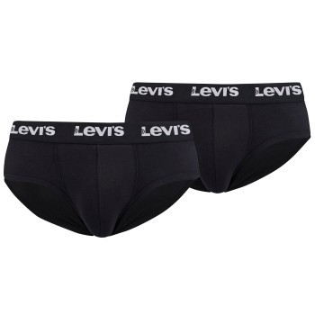 Levis 2P Base Brief Sort bomuld Large Herre