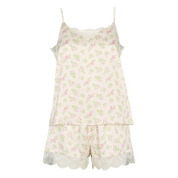 Missya Carla Night Set Lyserosa polyester Medium Dame