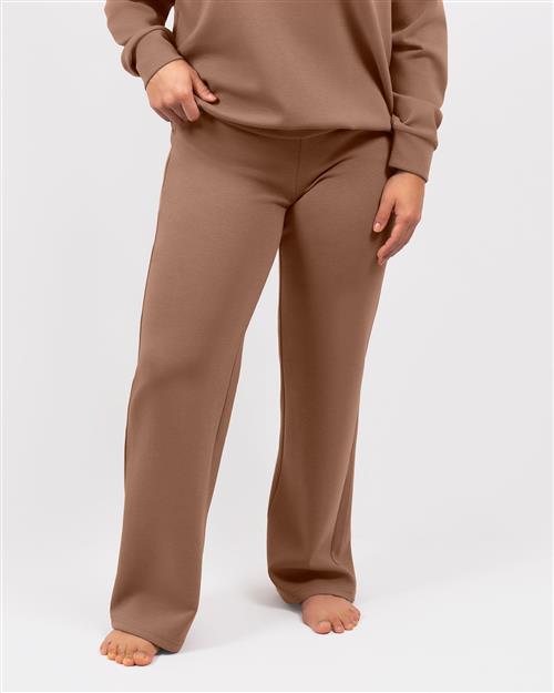Emma Ultrasoft Latte Straight Leg Sweatpants