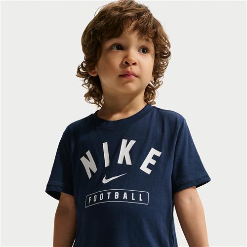 Nike Football Field-sport-T-shirt til mindre børn - blå
