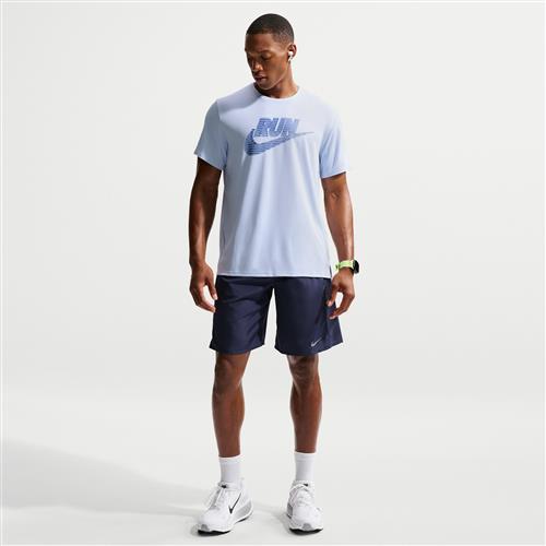 Nike Miler Dri-FIT-løbeshorts (23 cm) uden for til mænd - blå