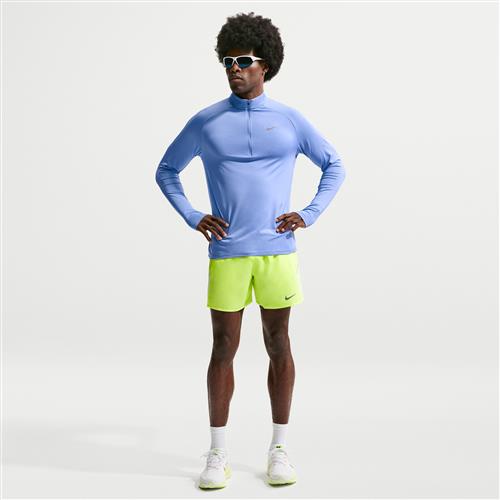Nike Miler Dri-FIT-løbeshorts (13 cm) med indershorts til mænd - gul