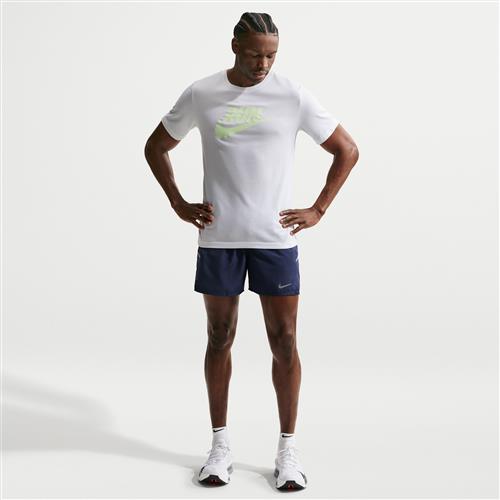 Nike Miler Dri-FIT-løbeshorts (13 cm) med indershorts til mænd - blå