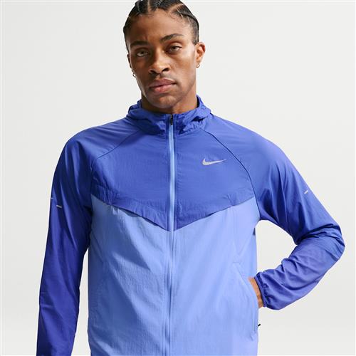 Nike Stride Repel UV-løbejakke til mænd - blå