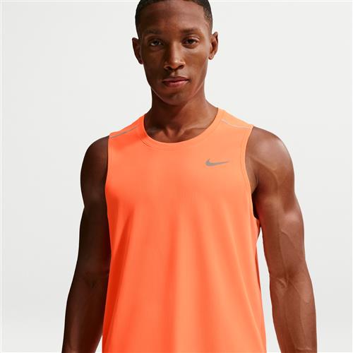Nike Miler Dri-FIT-løbetanktop til mænd - Orange