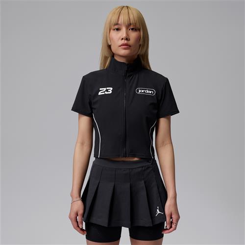 Jordan Brooklyn-overdel med lynlås til kvinder - sort