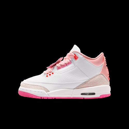 Air Jordan 3 Retro-sko til større børn - Pink