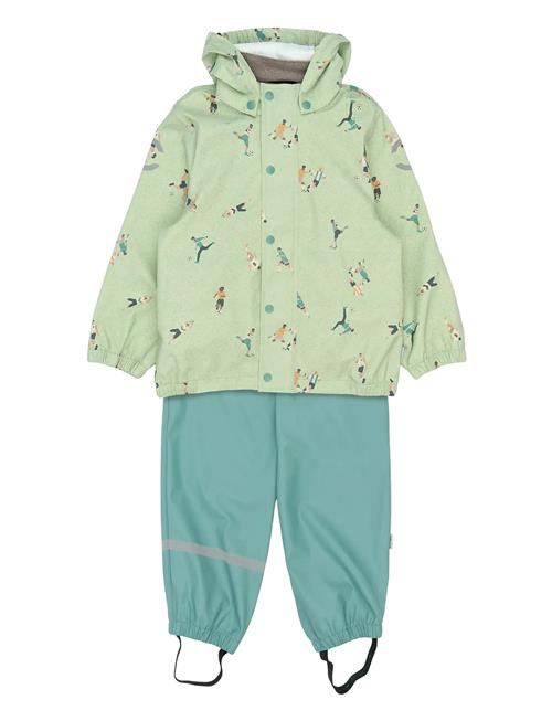 mikk-line | Pu Rain Set Aop W. Susp/104 | 98