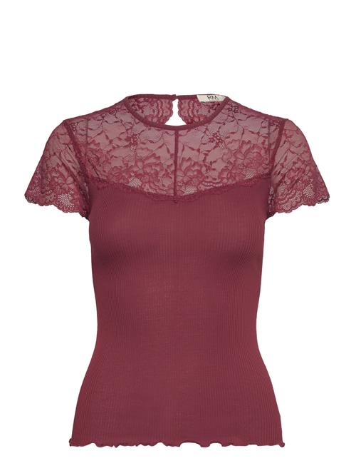 RM By Rosemunde | Rmwbea Lace Heartshape Ss Top | L