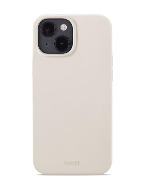 Holdit | Silicone Case Light Beige | IPHONE 15