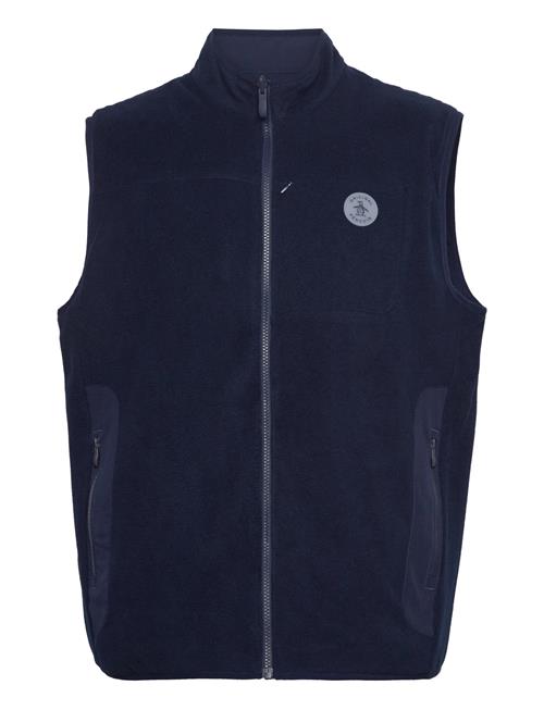 Original Penguin Golf | Lightweight Mixed Media Reversible Vest | S