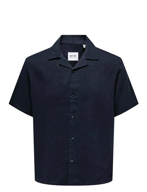 ONLY & SONS | Onskari Resort Ss Shirt Visc Lin 0075 Cs | L