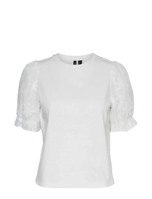 Vero Moda | Vmsenna Ss Emb Sleeve Top Jrs | S