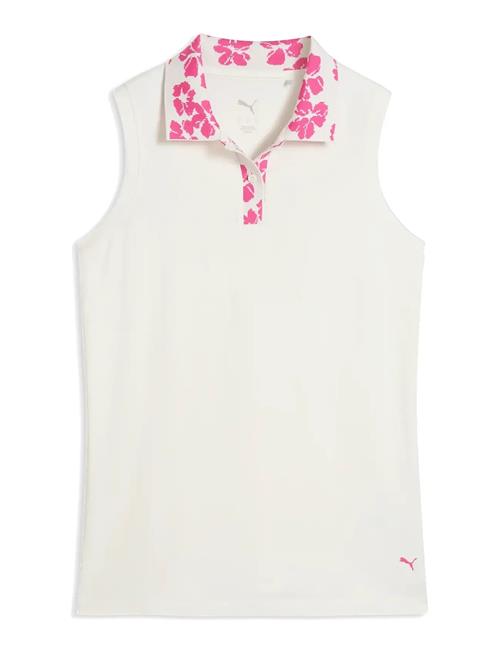 PUMA Golf | W Modalon Floral Rib Sl Polo | L