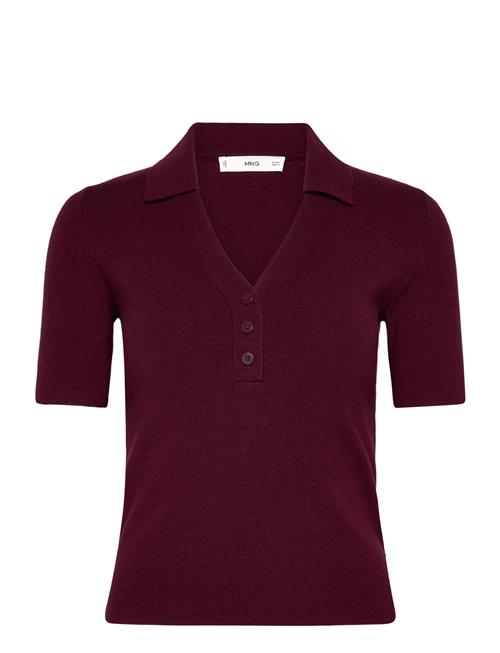 Mango | Fine-Knit Sweater With Shirt Collar | XS