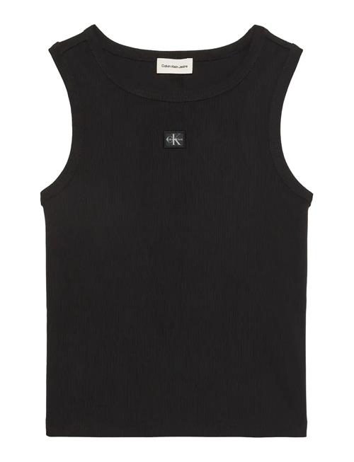 Calvin Klein Jeans | Woven Label 2X2 Baby Rib Tank | XXS