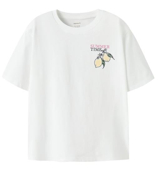 Name It T-shirt - NkfHana - Bright White
