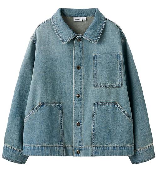 Name It Denimskjorte - NkmTom - Vintage Medium Blue Denim