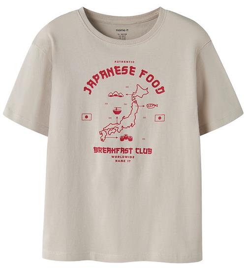 Name It T-shirt - NkmVilogo - Chateau Gray/Japanese