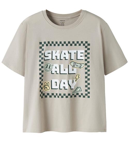 Name It T-shirt - NkmVeldo - Chateau Gray/Skate