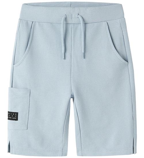 Name It Shorts - Piqué - NkmVivasse - Blue Fog