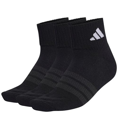 adidas Performance Strømper - 3-pak - Ess Ank - Black/Black/Whit