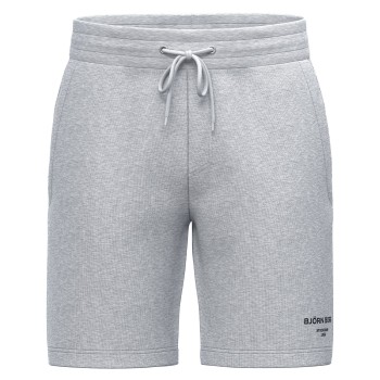 Björn Borg Essential Sweatshorts Men Cotton Blend Lysegrå X-Large Herre