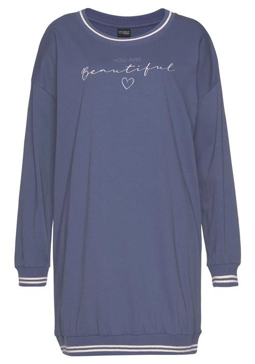 VIVANCE Natskjorte 'Dreams'  blå / hvid