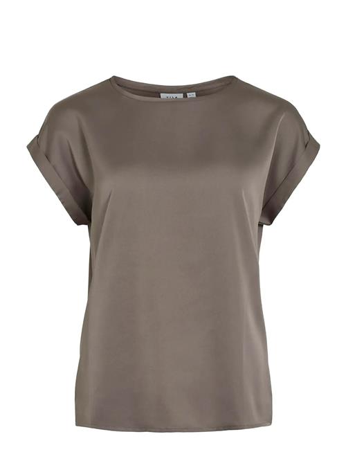 Vila | Viellette S/S Satin Top - Noos | 36
